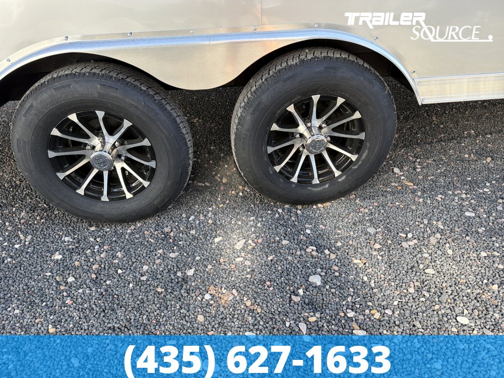 8.5x22 Haulmark Venture 7'6" Interior 10K Tandem Axle Snowmobile