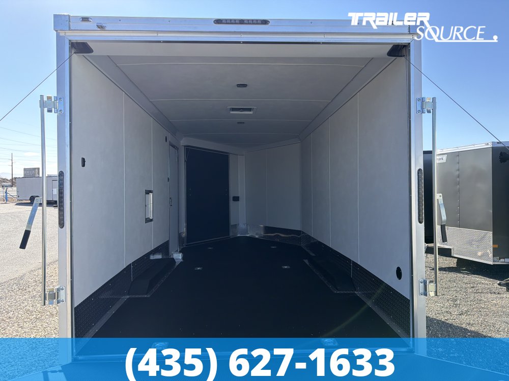 8.5x22 Haulmark Venture 7'6" Interior 10K Tandem Axle Snowmobile