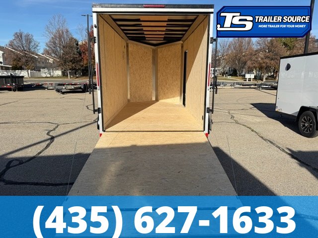 7x14 Look Element SE Enclosed Cargo Trailer - 7'6" Interior - 7K GVWR 16" Cross Member Upgrade, Alloy Wheels, Black Out Package, Ramp Door, RV Door, Screwless Exterior