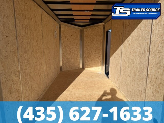 7x14 Look Element SE Enclosed Cargo Trailer - 7'6" Interior - 7K GVWR 16" Cross Member Upgrade, Alloy Wheels, Black Out Package, Ramp Door, RV Door, Screwless Exterior