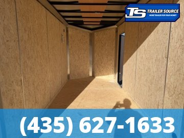 7x14 Look Element SE Enclosed Cargo Trailer - 7'6" Interior - 7K GVWR 16" Cross Member Upgrade, Alloy Wheels, Black Out Package, Ramp Door, RV Door, Screwless Exterior