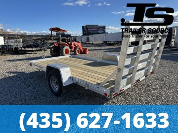 6.5x12 Bear Track BTU-W Aluminum Utility Trailer - 3.5K GVWR -