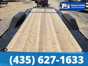 8.5x22 Double A Pro Series CT Tilt Trailer - 17.5K GVWR - Torsion Axles, Wide Body w/ Drive Over Fenders
