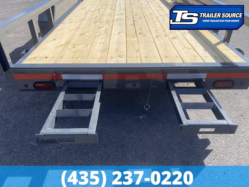 7x18 Lamar U6 Equipment Trailer - 14K GVWR -