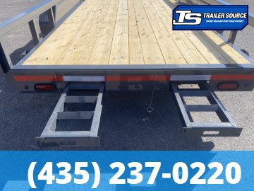 7x18 Lamar U6 Equipment Trailer - 14K GVWR -