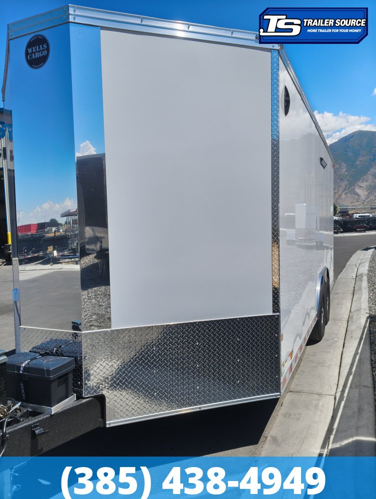8.5x20 Wells Cargo Wagon HD Work Edition Enclosed Cargo