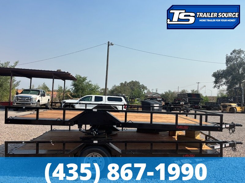 8.5x14 Echo Apex 14-15 Utility Trailer - 3.5K GVWR -