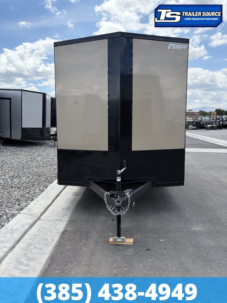 7x16 Pace American Outback DLX Enclosed Cargo
