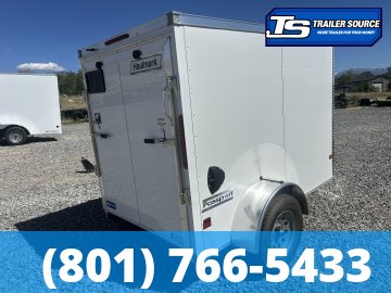 5x8 Haulmark Passport Enclosed Cargo Trailer - 6'6" Interior - 3.5K GVWR - Ramp Door
