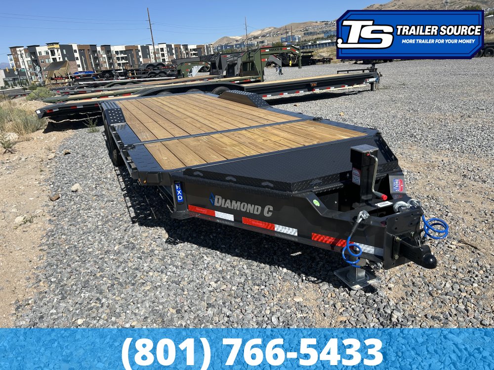 8.5x22 Diamond C HXD 208 Wide Body w/ Drive Over Fenders Tilt