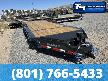 8.5x22 Diamond C HXD 208 Wide Body w/ Drive Over Fenders Tilt