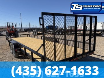 7x28 Echo EA-14-15T Utility Trailer - 10K GVWR -