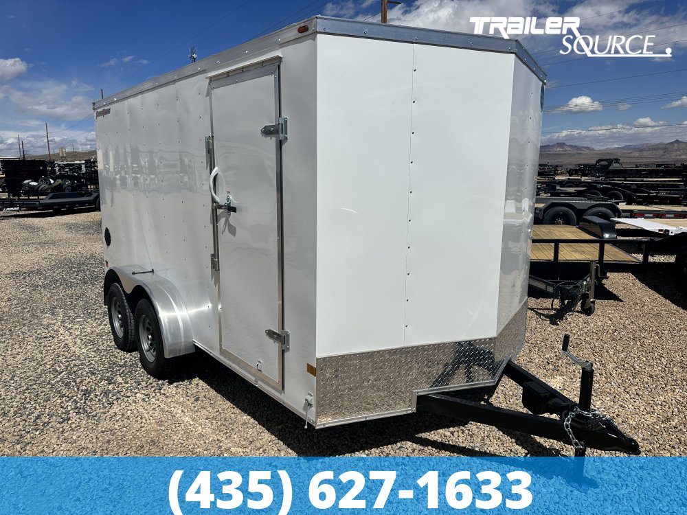 7x14 Wells Cargo FastTrac 6'6" Interior 7K Tandem Axle Enclosed Cargo