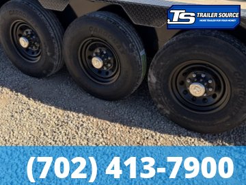 7x24 Double A Pro Series CT Tilt Trailer - 17.5K GVWR - I-Beam Frame, Torsion Axles