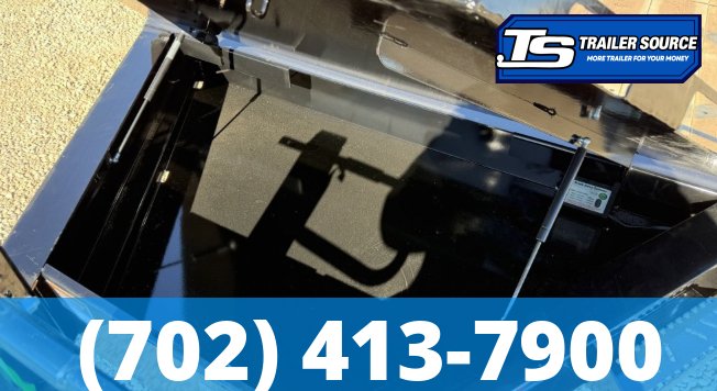7x24 Double A Pro Series CT Tilt Trailer - 17.5K GVWR - I-Beam Frame, Torsion Axles