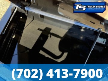 7x24 Double A Pro Series CT Tilt Trailer - 17.5K GVWR - I-Beam Frame, Torsion Axles