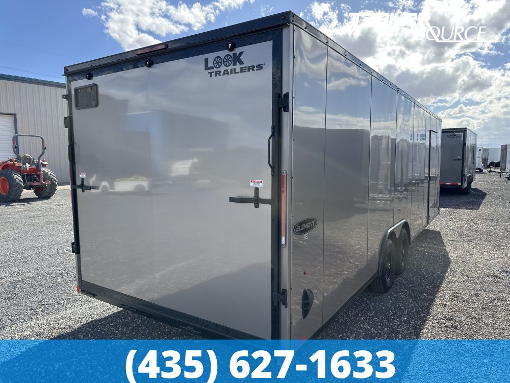 8.5x26 Look Element SE 7'0" Interior 10K Tandem Axle Enclosed Cargo