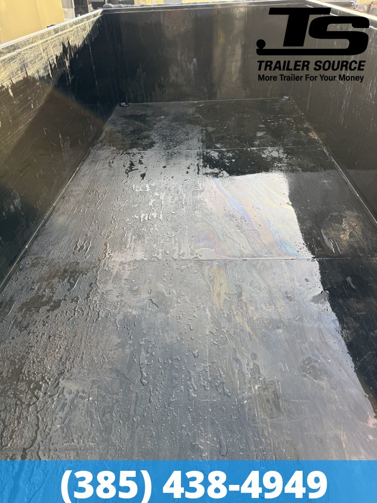 7x14 Snake River DUMP Dump Trailer - 14K GVWR - Battery, D-Rings, Slide Out Ramps, Spare Mount, Spare Tire, Spreader Gate, Stabilizer Jacks, Tongue Box