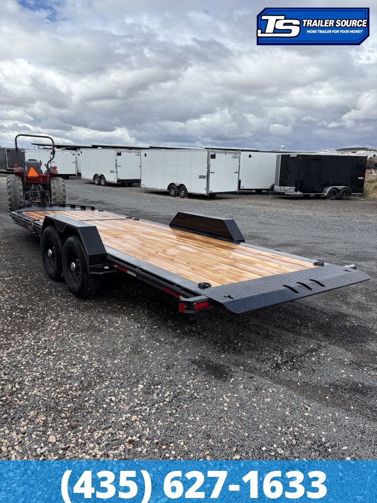 7x22 Double A Pro Series CT Tilt Trailer - 15.4K GVWR -
