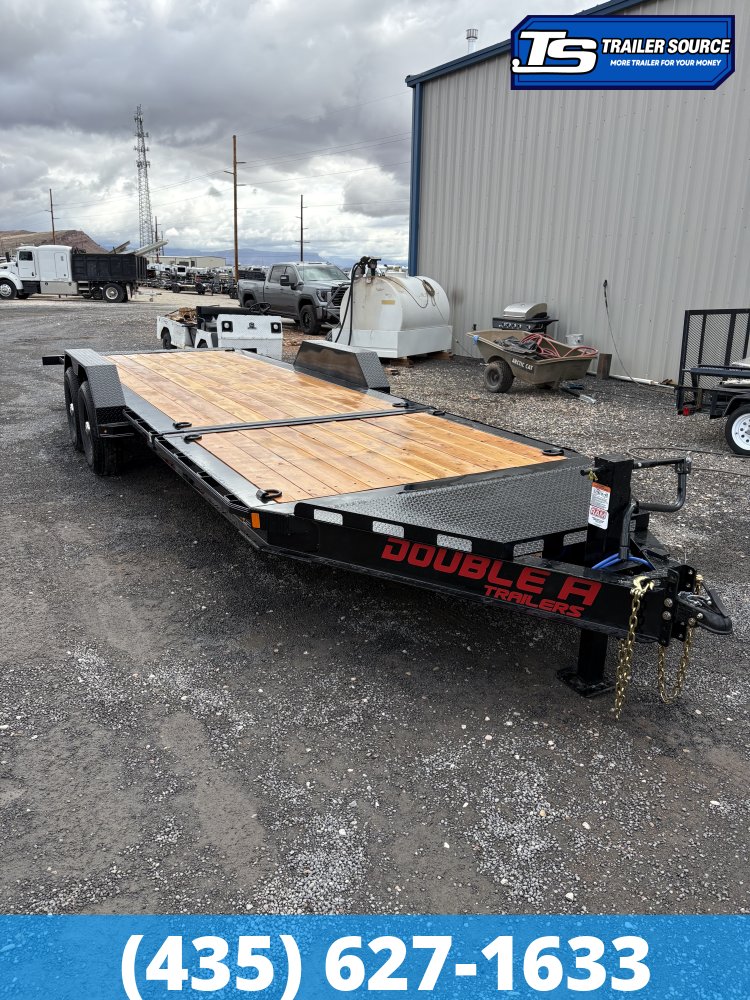 7x22 Double A Pro Series CT Tilt Trailer - 15.4K GVWR -