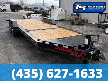 7x22 Double A Pro Series CT Tilt Trailer - 15.4K GVWR -