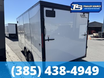 8.5x16 Look ST DLX Enclosed Cargo Trailer - 7'0" Interior - 10K GVWR - .080 PolyCor, Alloy Wheels, Black Out Package, D-Rings, Dovetail, Ramp Door, Ramp Extension