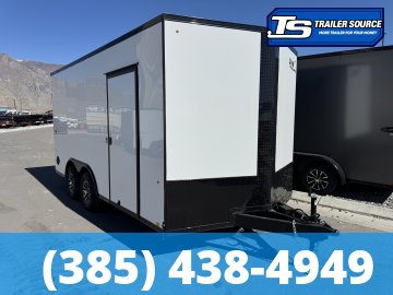 8.5x16 Look ST DLX Enclosed Cargo Trailer - 7'0" Interior - 10K GVWR - .080 PolyCor, Alloy Wheels, Black Out Package, D-Rings, Dovetail, Ramp Door, Ramp Extension