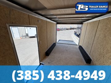 8.5x16 Look ST DLX Enclosed Cargo Trailer - 7'0" Interior - 10K GVWR - .080 PolyCor, Alloy Wheels, Black Out Package, D-Rings, Dovetail, Ramp Door, Ramp Extension