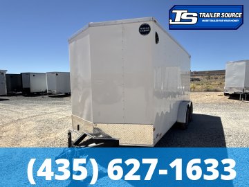 7x16 Wells Cargo FastTrac Enclosed Cargo Trailer - 7'0" Interior - 7K GVWR - Ramp Door