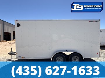 7x16 Wells Cargo FastTrac Enclosed Cargo Trailer - 7'0" Interior - 7K GVWR - Ramp Door