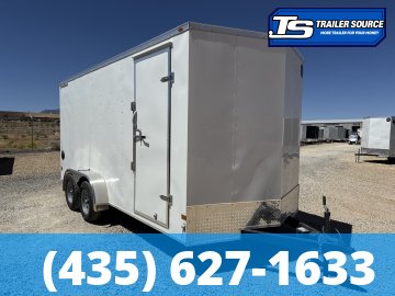 7x16 Wells Cargo FastTrac Enclosed Cargo Trailer - 7'0" Interior - 7K GVWR - Ramp Door