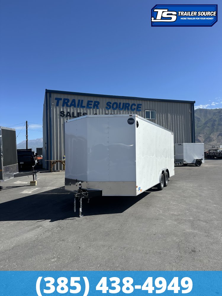 8.5x20 Wells Cargo FastTrac Enclosed Cargo Trailer - 7'0" Interior - 7K GVWR -