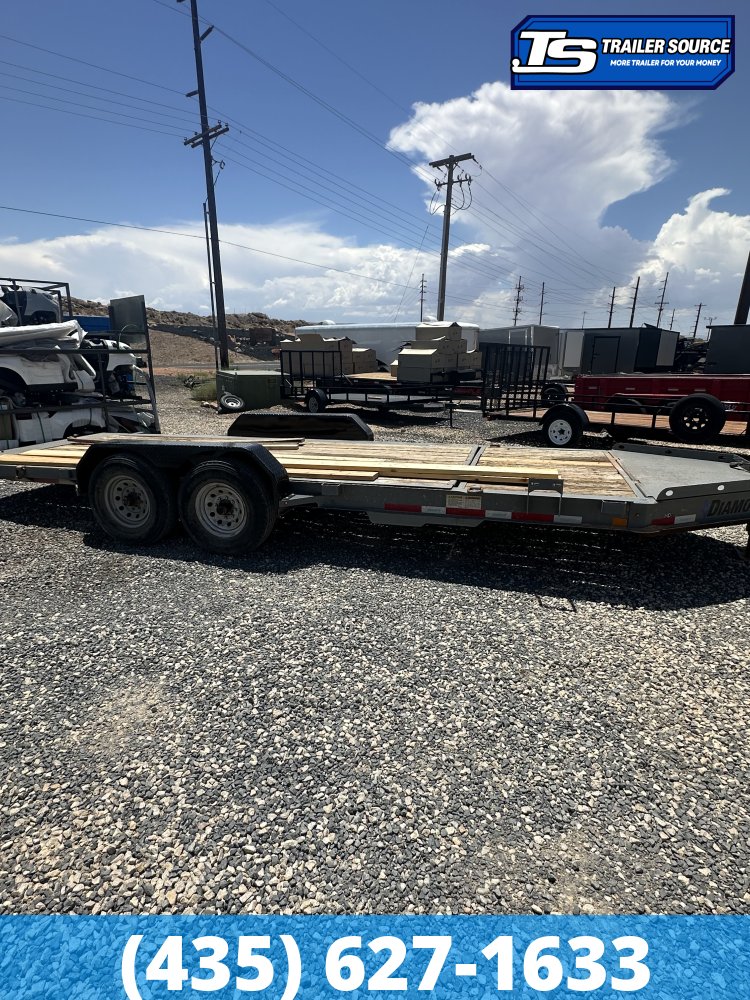 7x20 Diamond C HDT 207 Equipment Trailer - 15K GVWR -