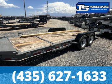 7x20 Diamond C HDT 207 Equipment Trailer - 15K GVWR -