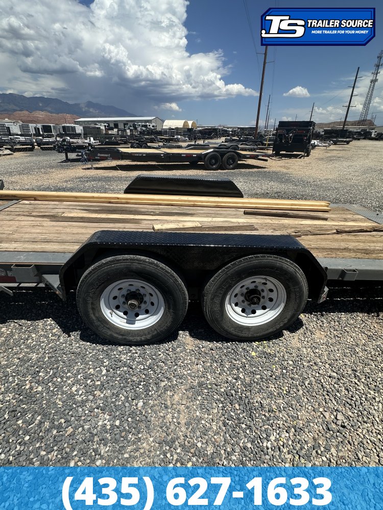 7x20 Diamond C HDT 207 Equipment Trailer - 15K GVWR -