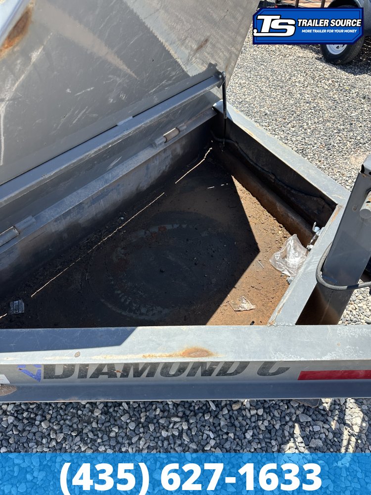 7x20 Diamond C HDT 207 Equipment Trailer - 15K GVWR -