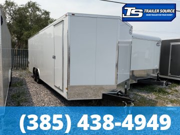 8.5x24 American Hauler Arrow Deluxe Enclosed Cargo Trailer - 7'0" Interior - 10K GVWR - .080 PolyCor, Dovetail