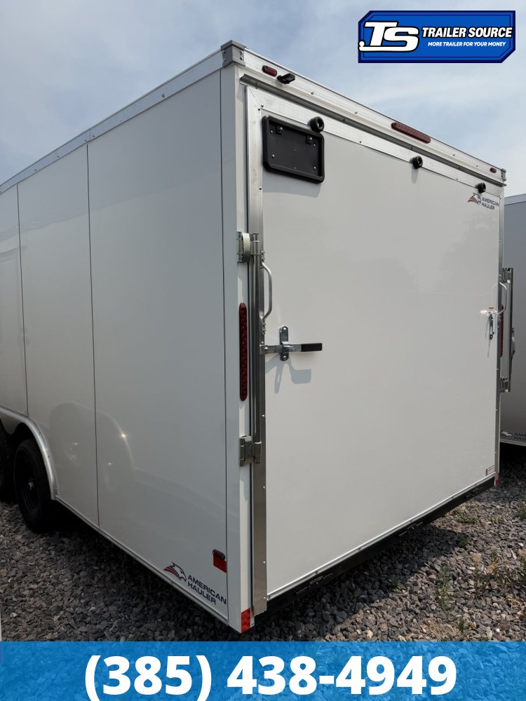 8.5x24 American Hauler Arrow Deluxe Enclosed Cargo Trailer - 7'0" Interior - 10K GVWR - .080 PolyCor, Dovetail