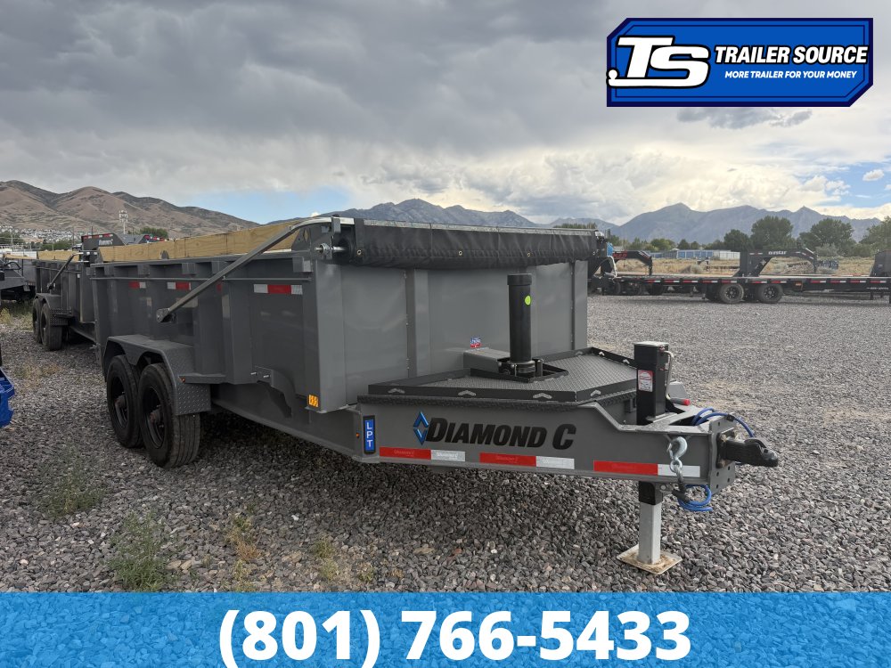 7x14 Diamond C LPT 210 Dump