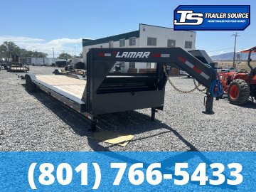 8.5x36 Lamar H8 Gooseneck Wide Body w/ Drive Over Fenders Equipment