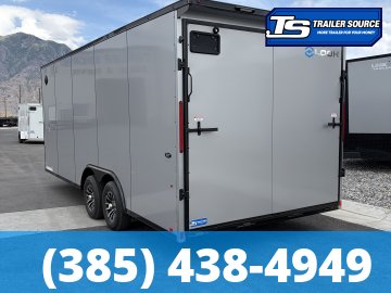 8.5x20 Look ST DLX Enclosed Cargo Trailer - 7'0" Interior - 10K GVWR - .080 PolyCor, Alloy Wheels, Black Out Package, D-Rings, Rear Spoiler w/ Load Lights