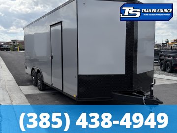 8.5x20 Look ST DLX Enclosed Cargo Trailer - 7'0" Interior - 10K GVWR - .080 PolyCor, Alloy Wheels, Black Out Package, D-Rings, Rear Spoiler w/ Load Lights