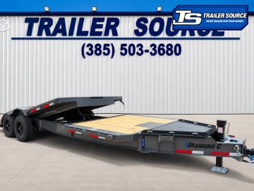 8.5x24 Diamond C HXD 210 Wide Body w/ Drive Over Fenders Tilt