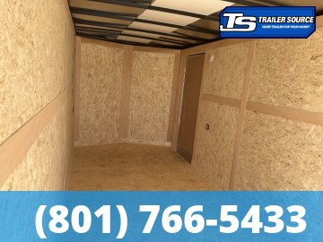 7x16 Haulmark Passport Enclosed Cargo Trailer - 7'0" Interior - 7K GVWR - Side Door