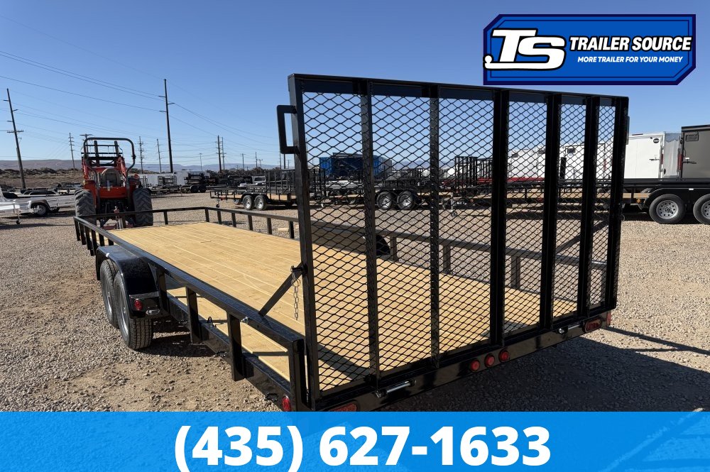 7x28 Echo EA-14-15T Utility Trailer - 10K GVWR -