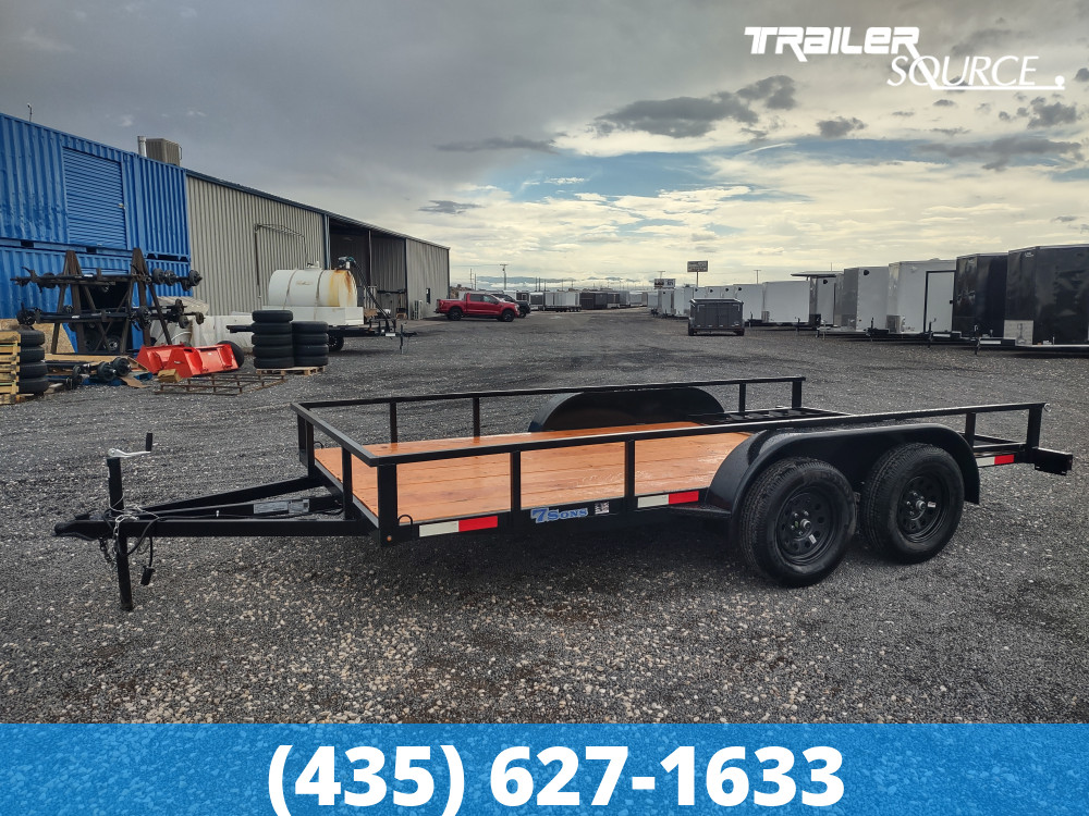 7x14 7 Sons Tandem Axle Utility