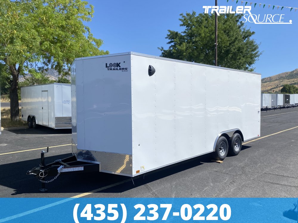 8.5x20 Look ST DLX 7'0" Interior 10K Tandem Axle Enclosed Cargo