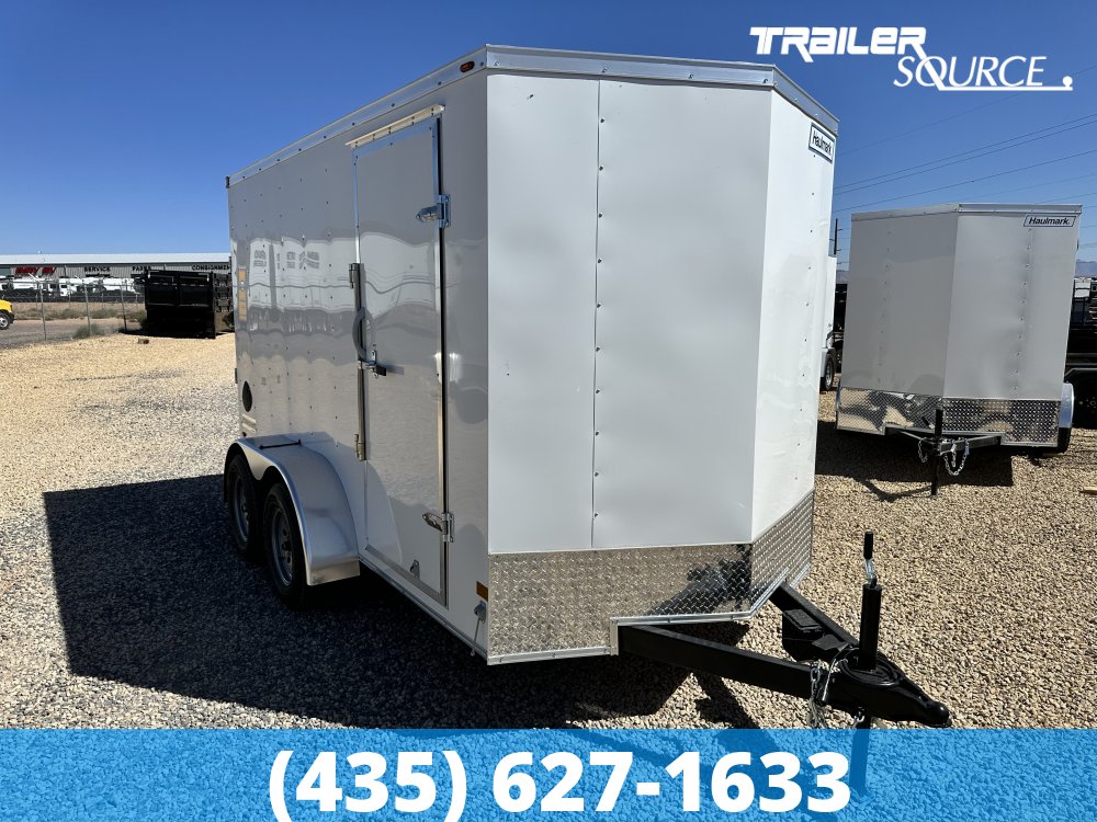 6x12 Haulmark Passport 6'6" Interior 7K Tandem Axle Enclosed Cargo Trailer