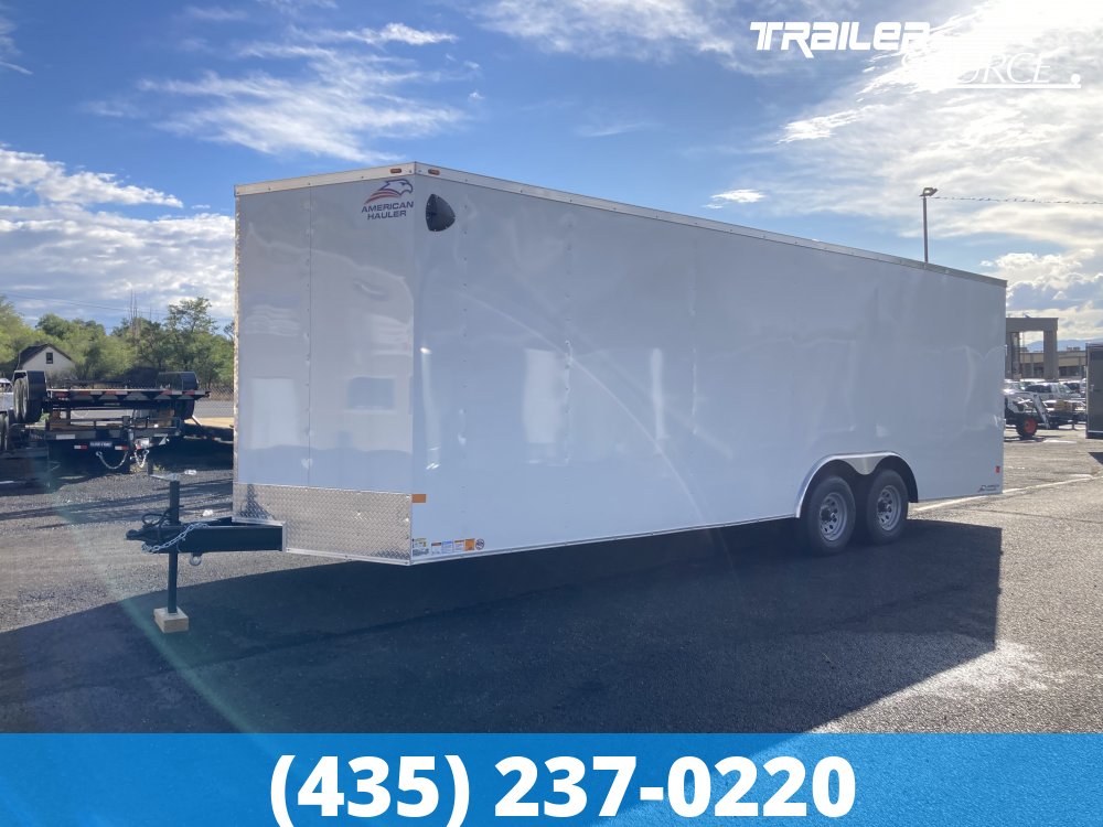 8.5x24 American Hauler Arrow Deluxe 7'0" 7K Tandem Axle Enclosed Cargo