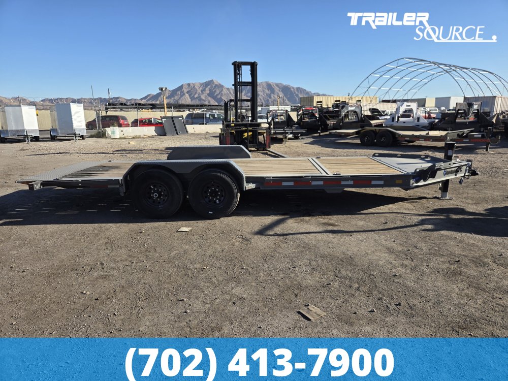 *SCRATCH N DENT* 7x20 Diamond C HDT 207 Tilt Trailer - 15.5K GVWR - 14 Ply Tires